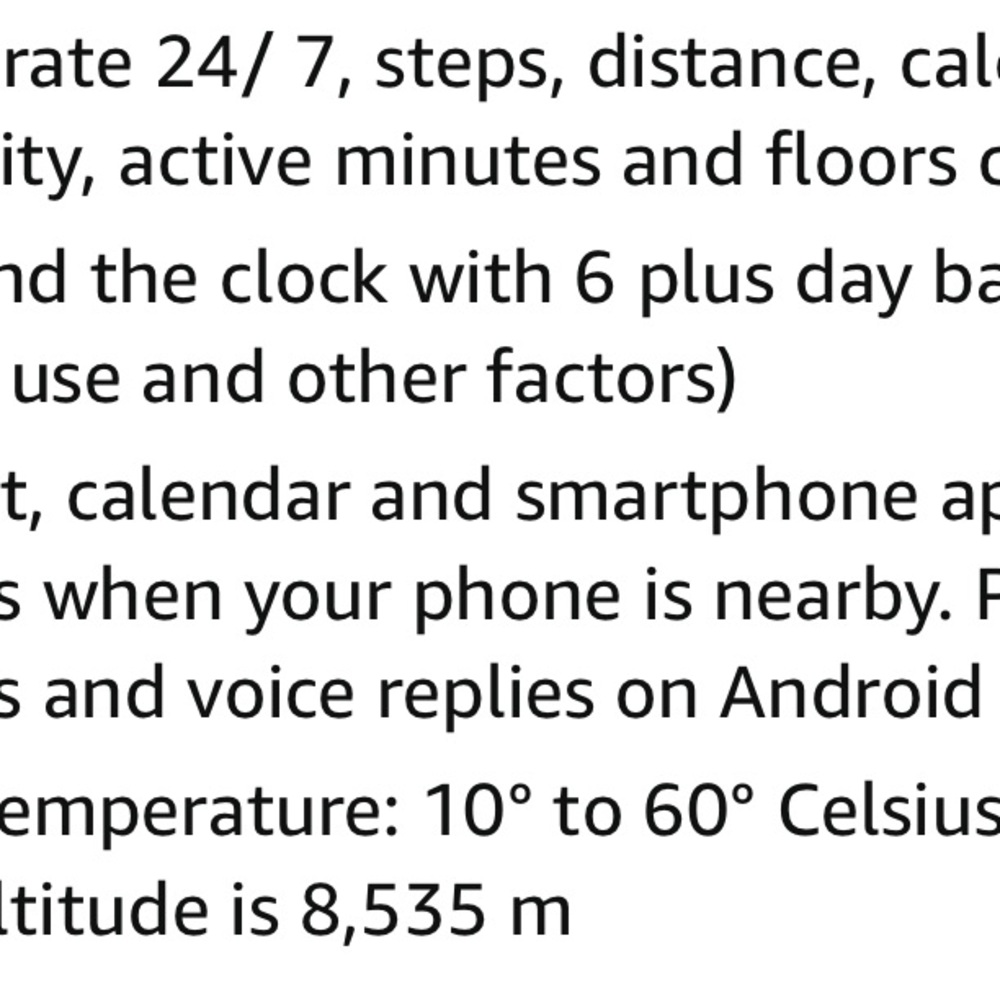 Fitbit Versa 2 4mb Smartwatch with light pink Leather Strap - Picture 10 of 10